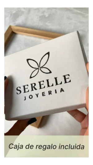 Packaging de Regalo Serelle Caja de regalo blanca de Serelle Joyería para los aros.